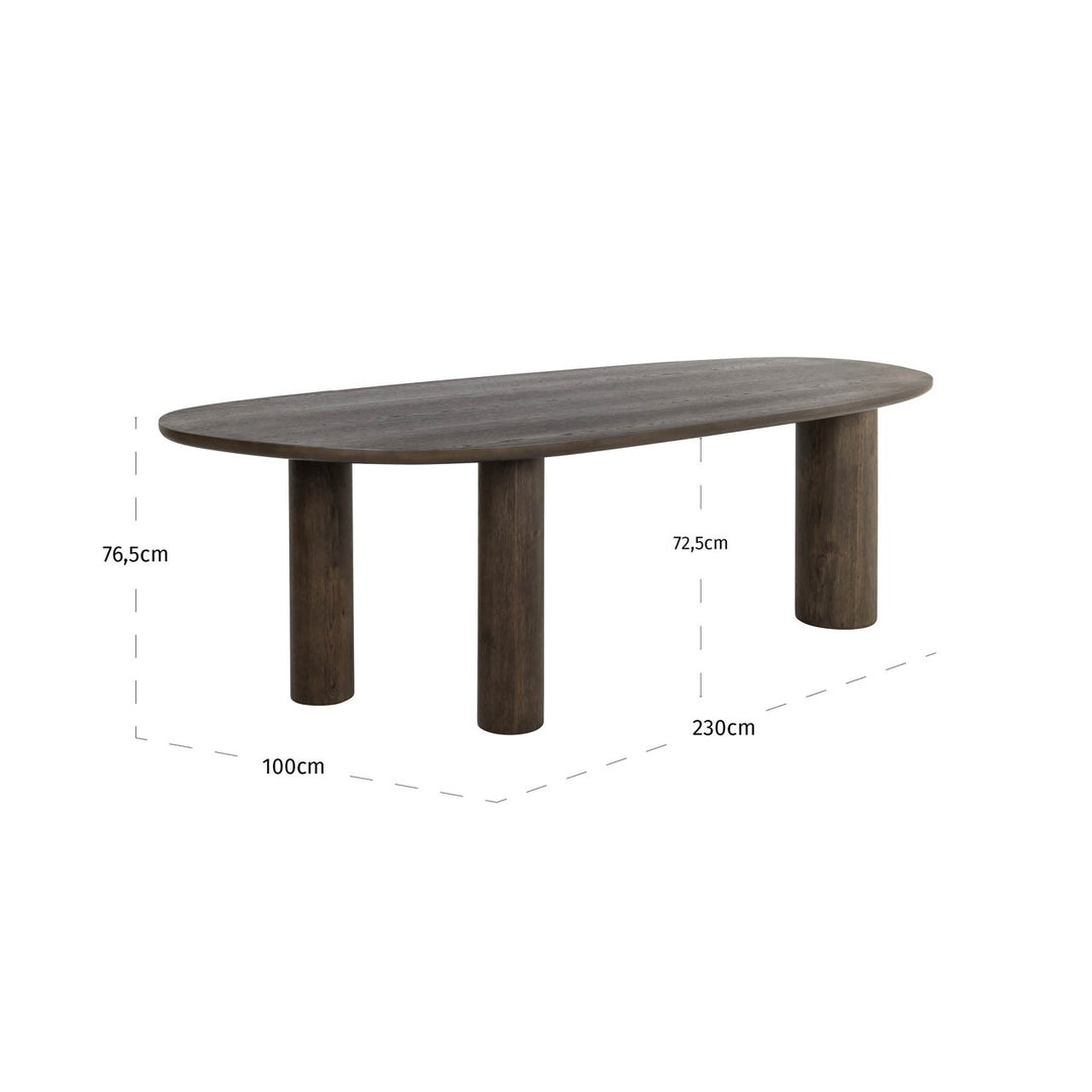 Ellington Dining Table 230cm - Brown Richmond 6