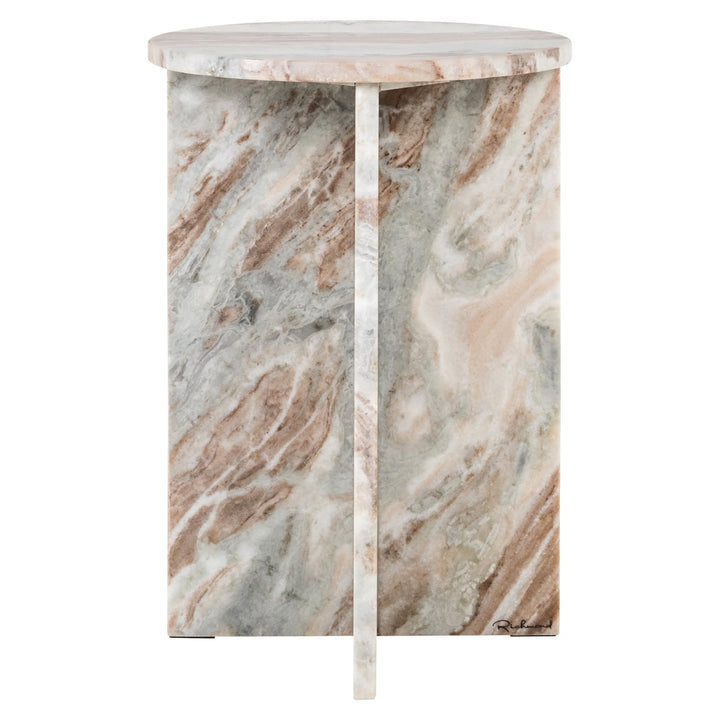 Vevey Marble End Table - Pink Richmond 2