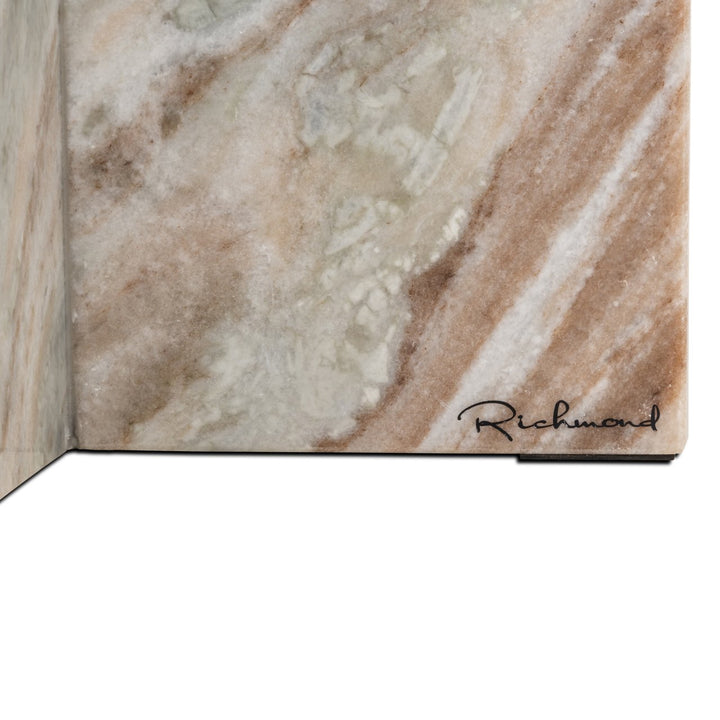 Vevey Marble End Table - Pink Richmond 4