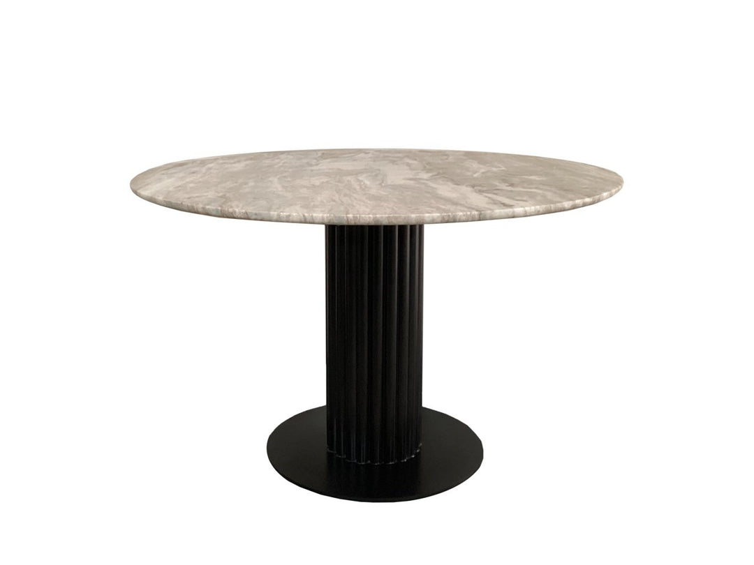 Nyon Round Marble Dining Table 120cm - Beige Richmond 1