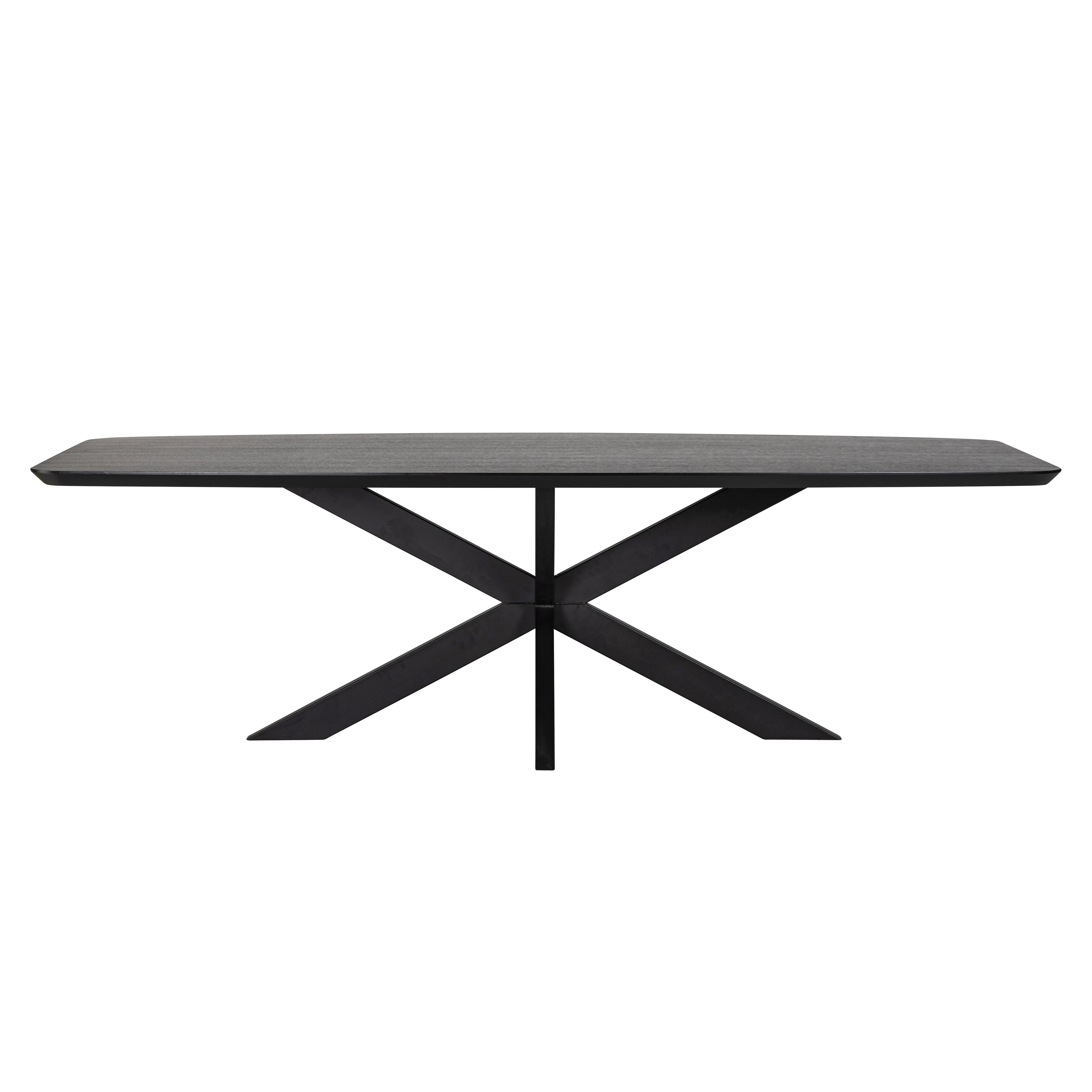 Richmond Interiors Bonvoy Black Dining Table - 260cm