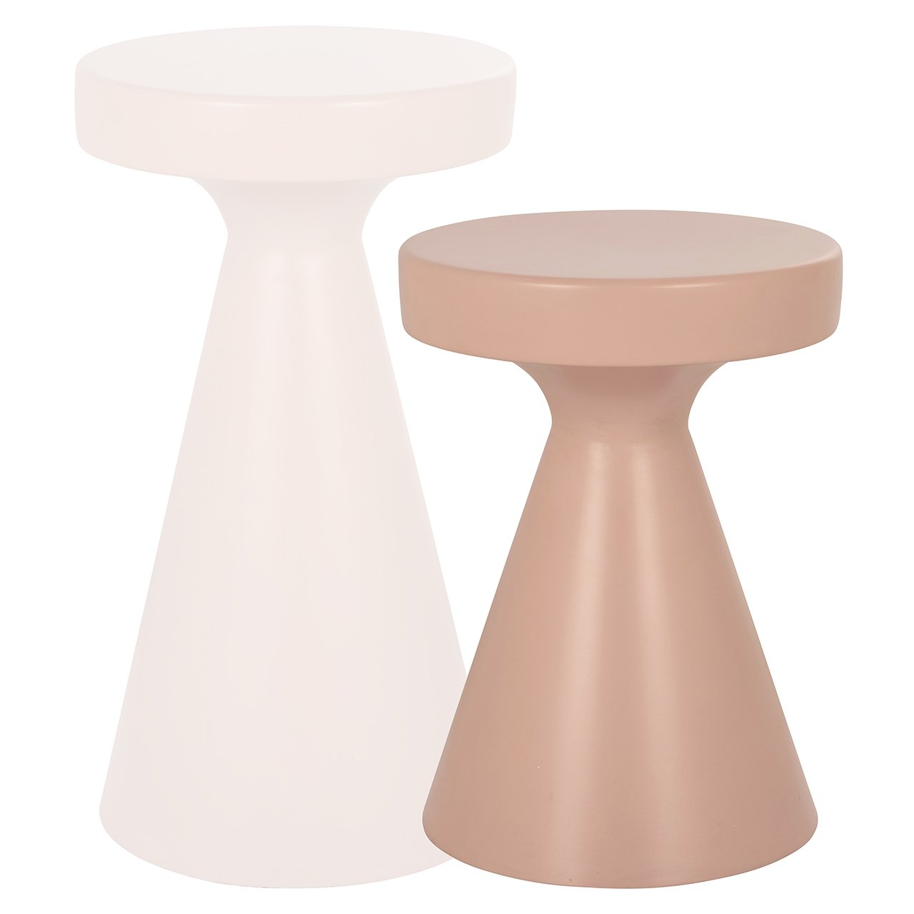 Richmond Interiors Kimble Side Table in Pink