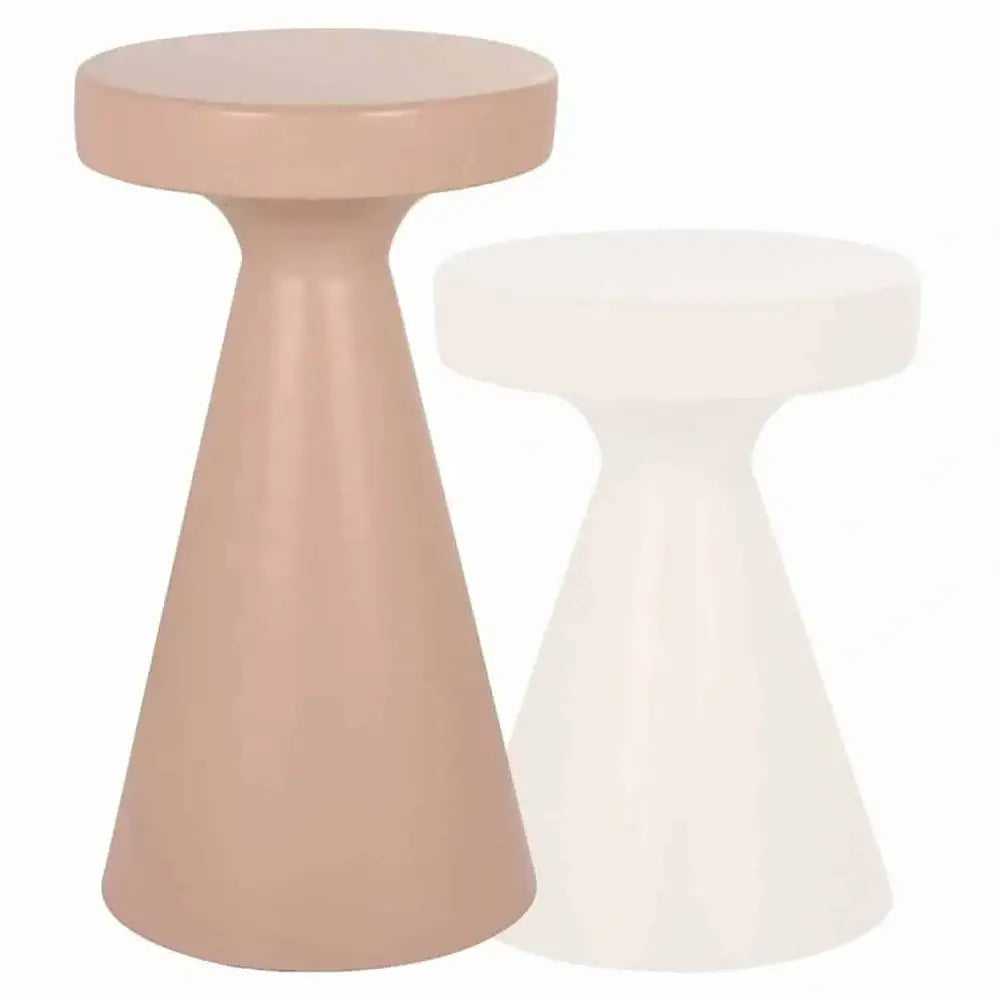 Richmond Interiors Kimble Side Table in Pink