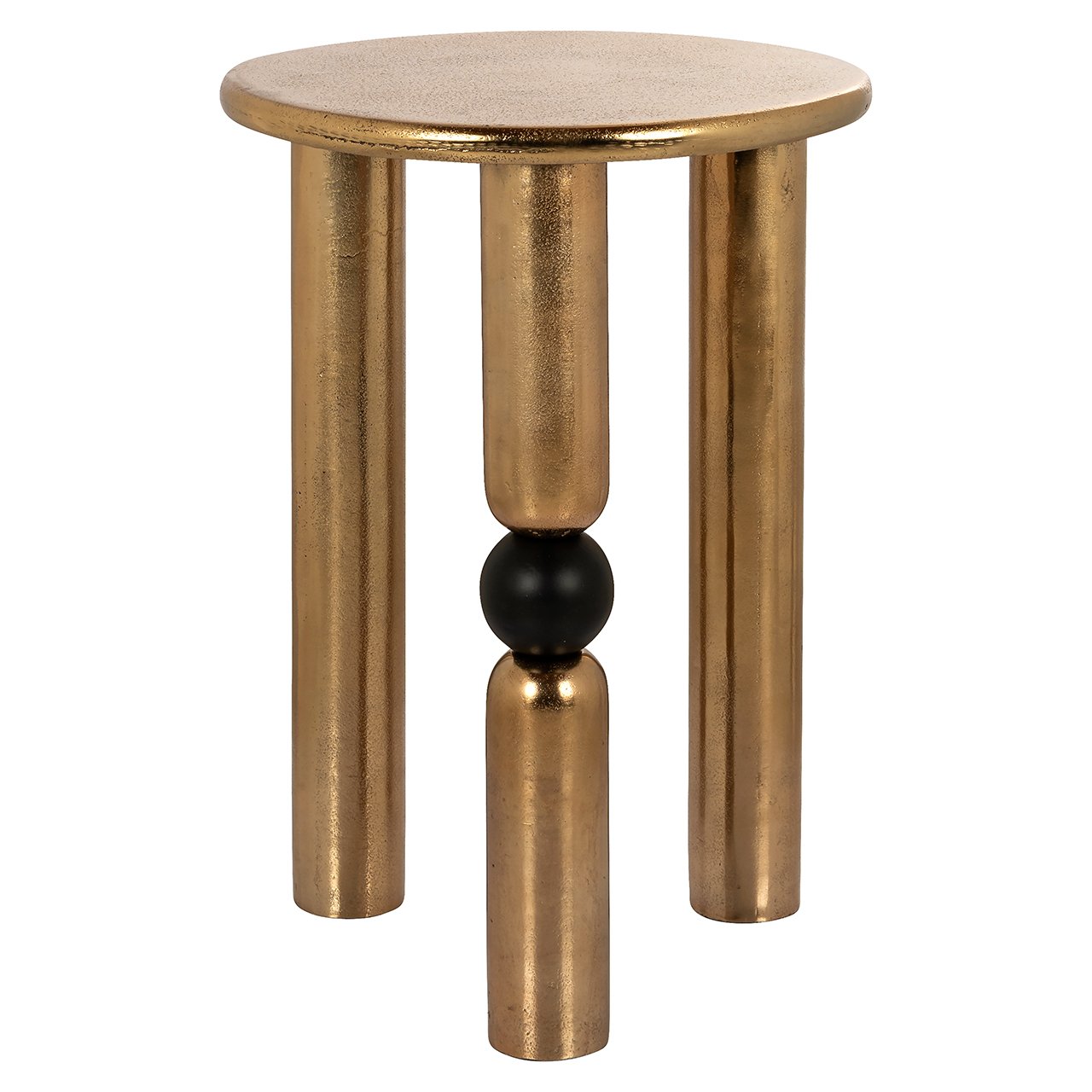 Richmond Interiors Marshall Side Table in Gold