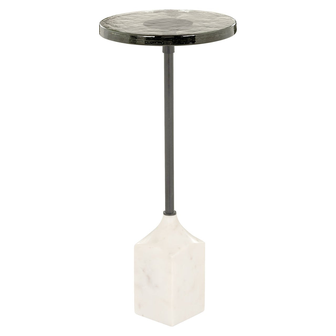Aurora Marble Round End Table Richmond 1