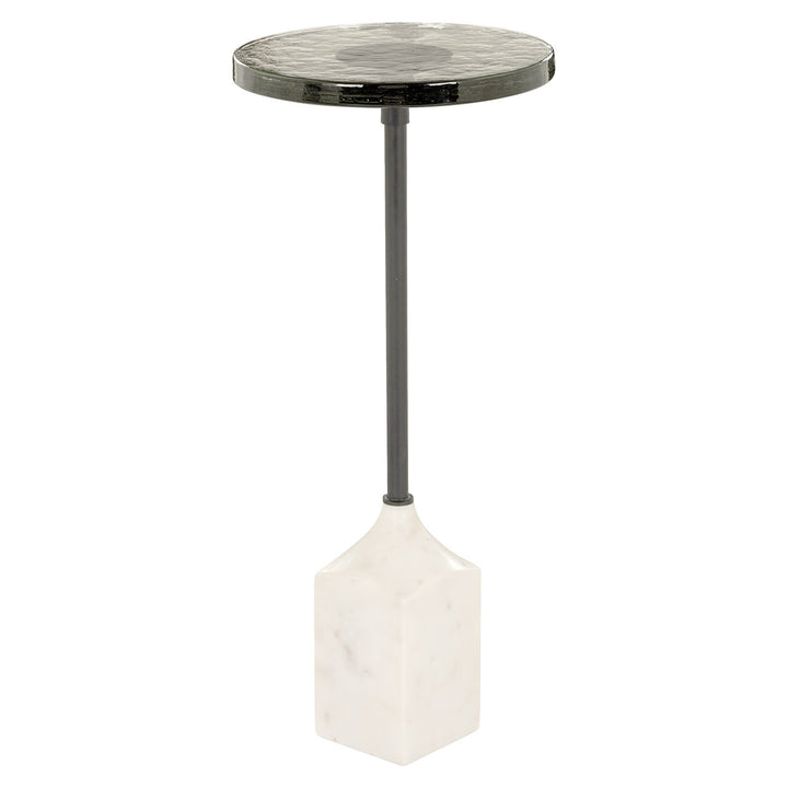 Aurora Marble Round End Table Richmond 1