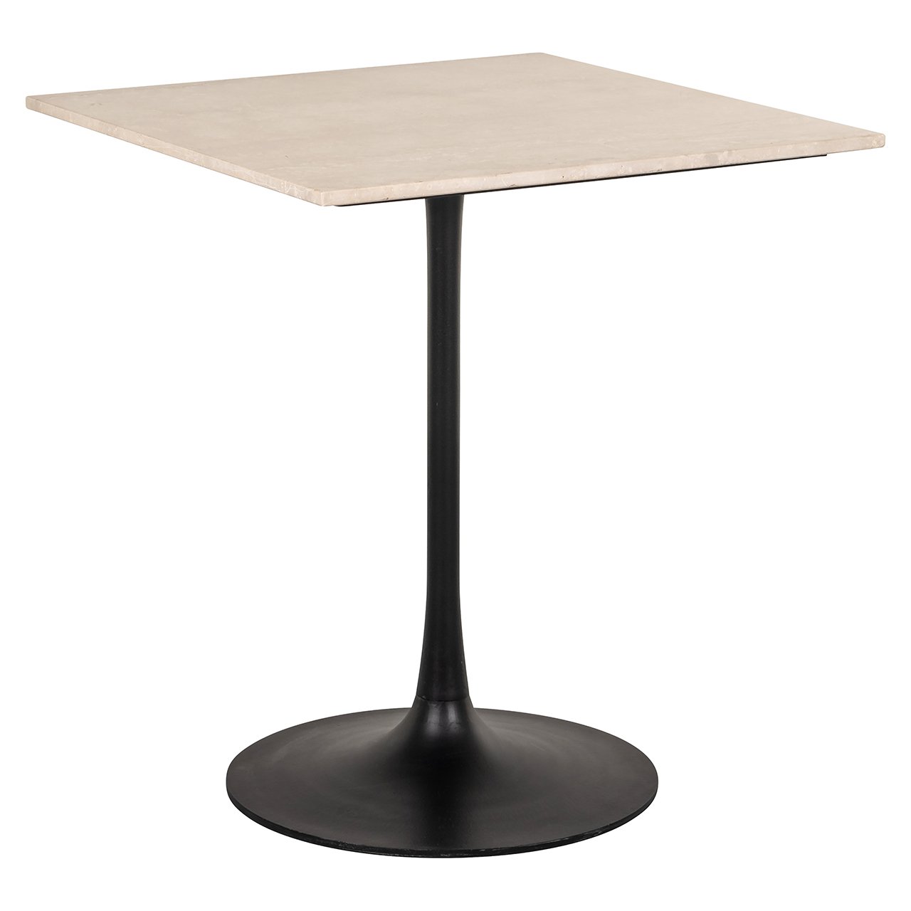 Richmond Interiors Tavolo Square Bistro Table - Black - 70cm