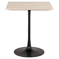 Richmond Interiors Tavolo Square Bistro Table - Black - 70cm