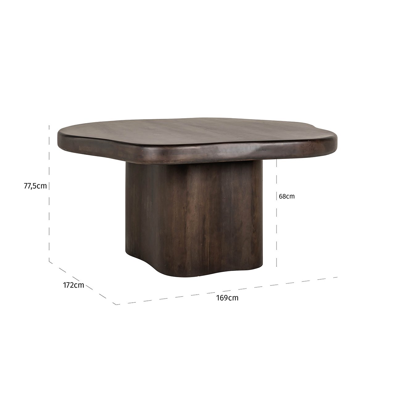 Richmond Interiors Sherman Organic Dining Table - 152cm