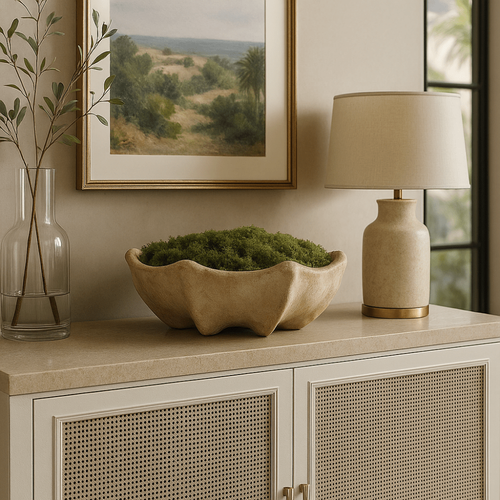 Lakota Large Shell Bowl - Natural