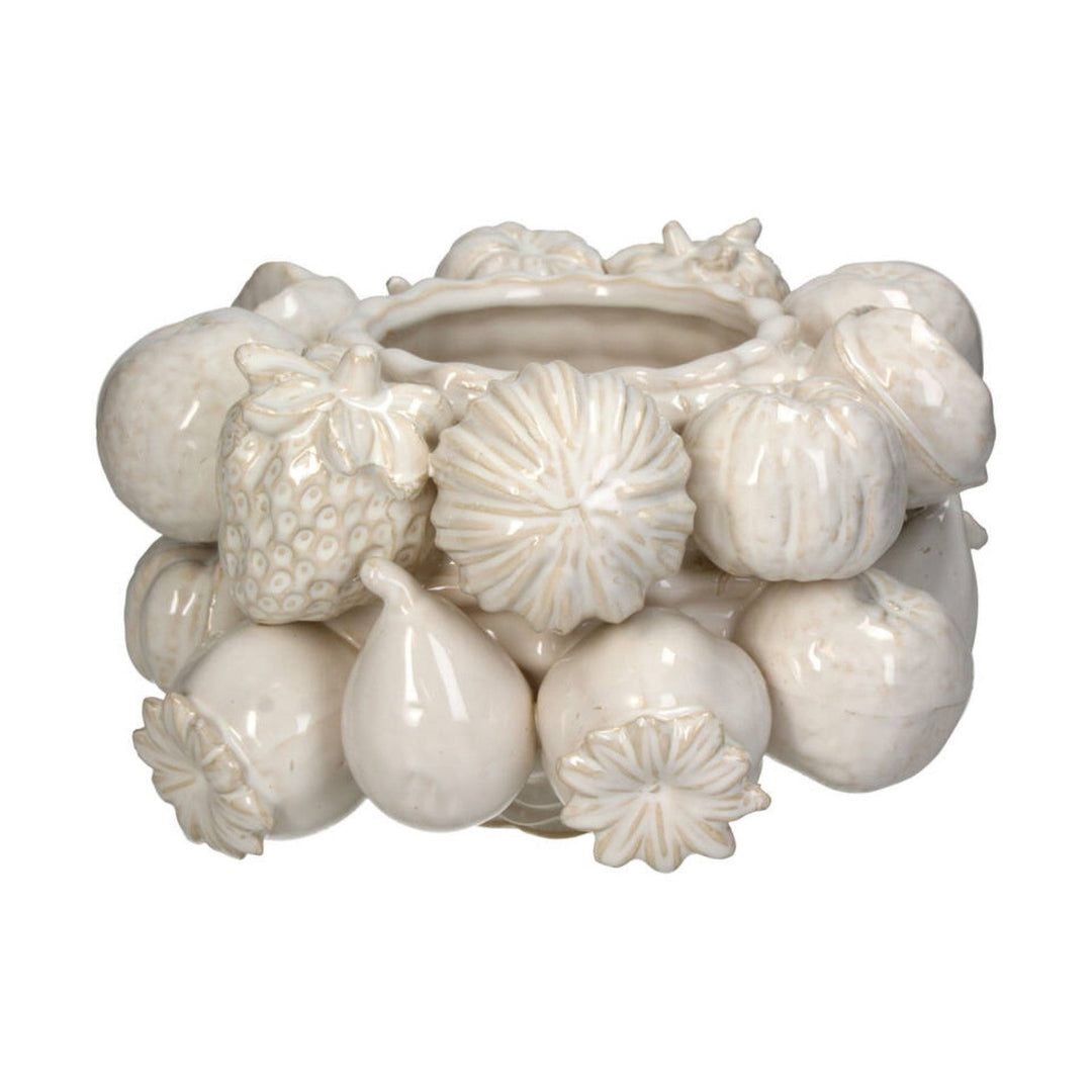 Ivory Orchard Small Ceramic Vase - Ivory Libra 1