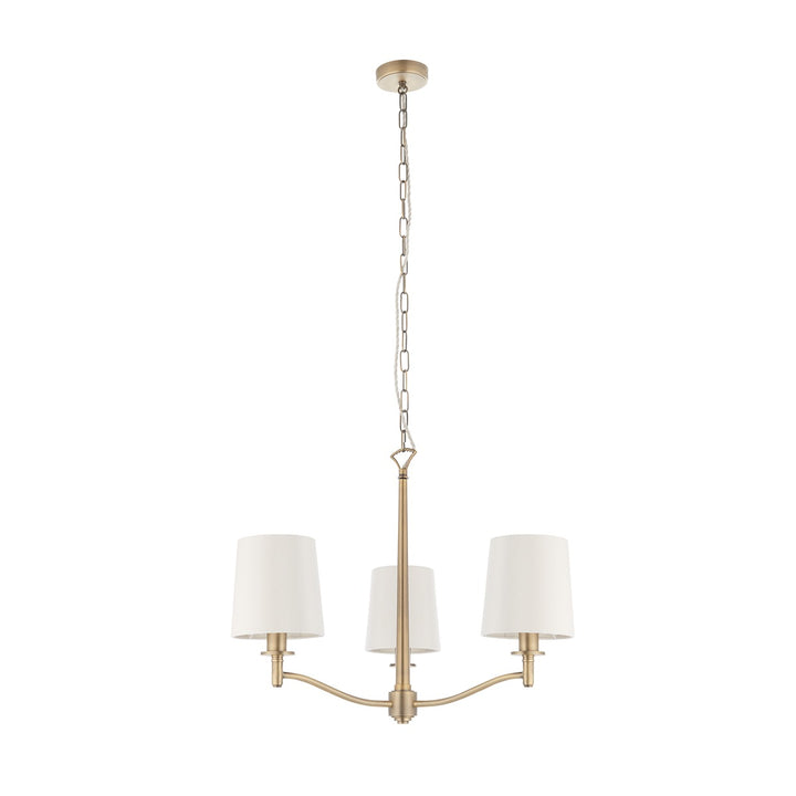 Ortona 3 Pendant Light - Antique Brass Endon 8