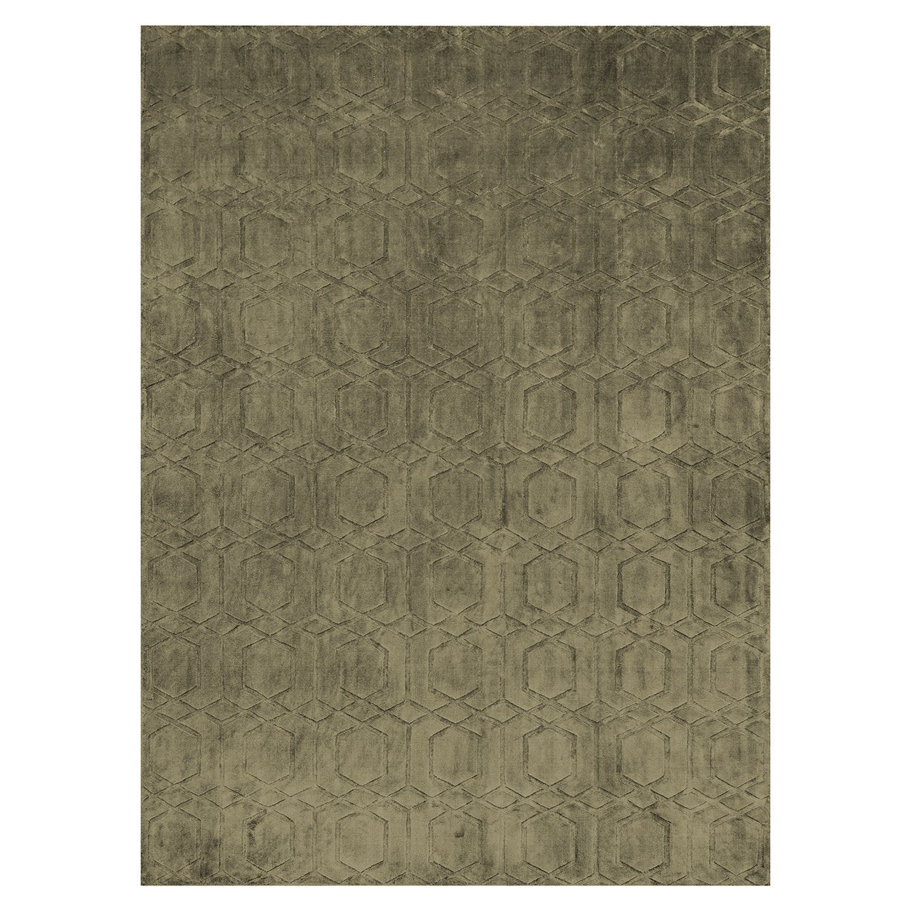 Richmond Interiors Liva Rug in Olive - 200x300cm