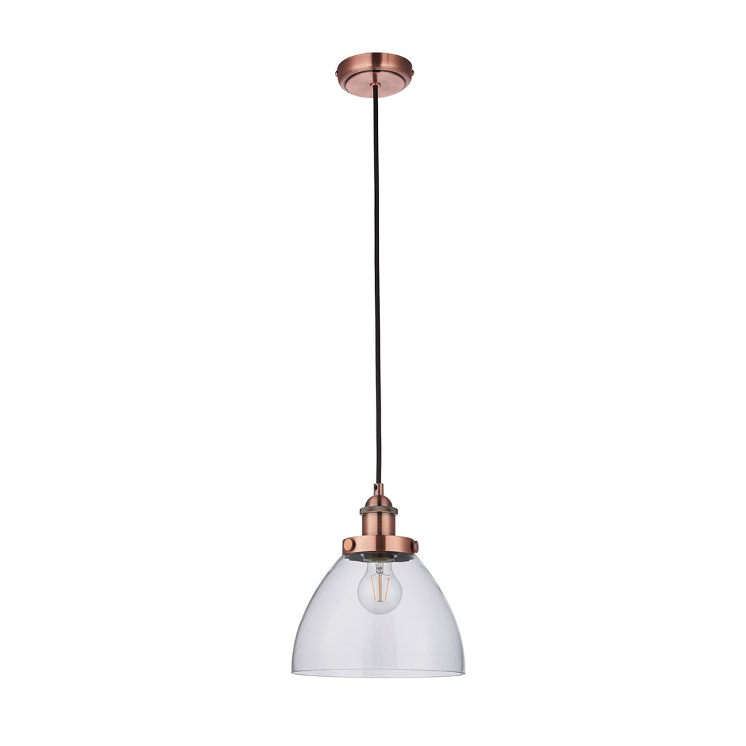 Hansen Pendant Light - Aged Copper Endon 1
