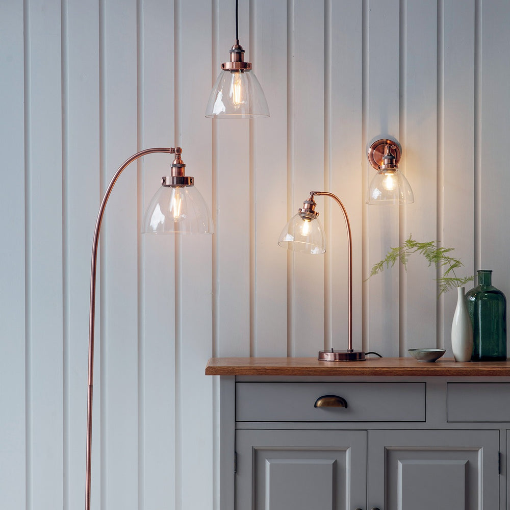 Hansen Pendant Light - Aged Copper Endon 2