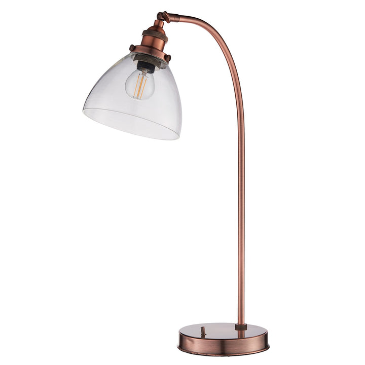Hansen Table Lamp - Aged Copper Endon 7