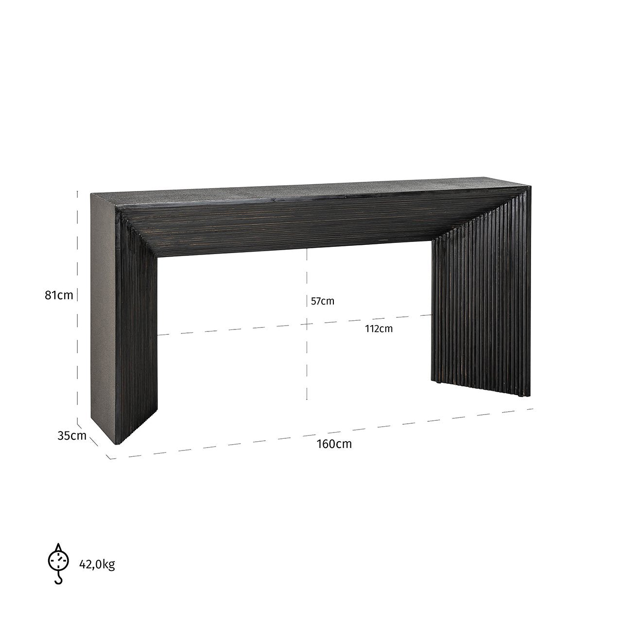 Richmond Interiors Gizen Console Table