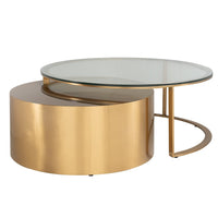 Richmond Orlan Gold Coffee Table