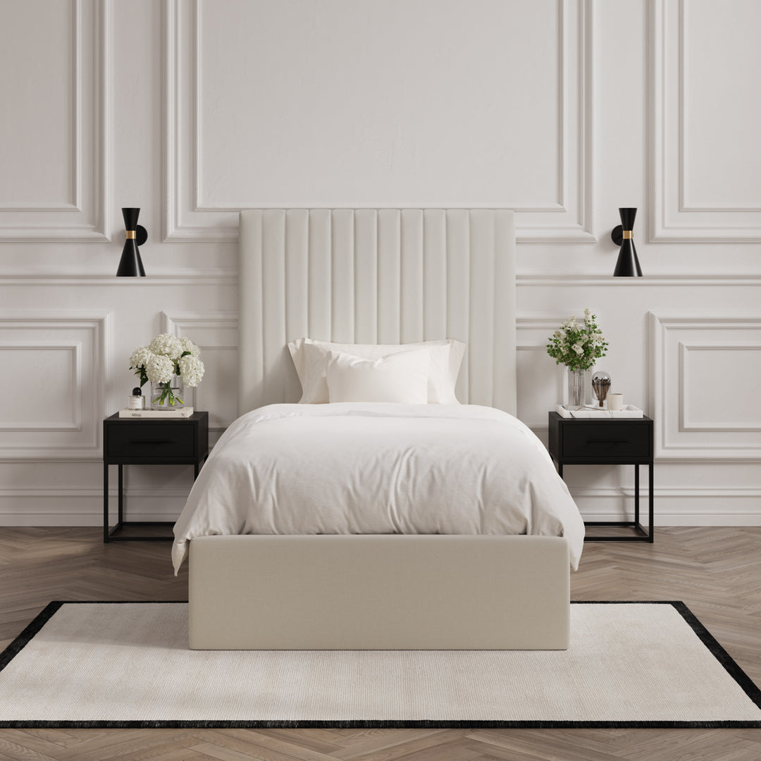 Emden Ottoman Bed - Milk
