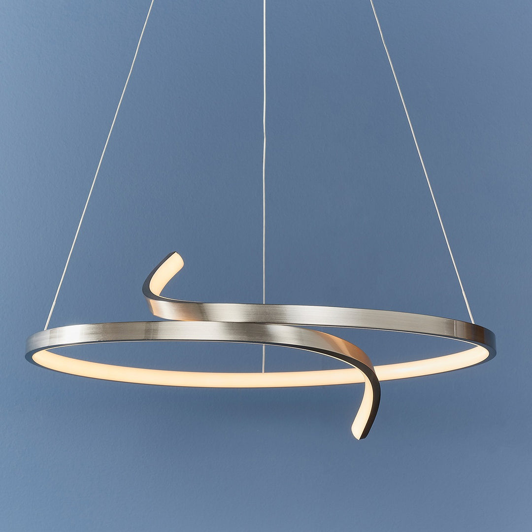 Rafe Hanging Pendant Light - Satin Nickel Endon 2