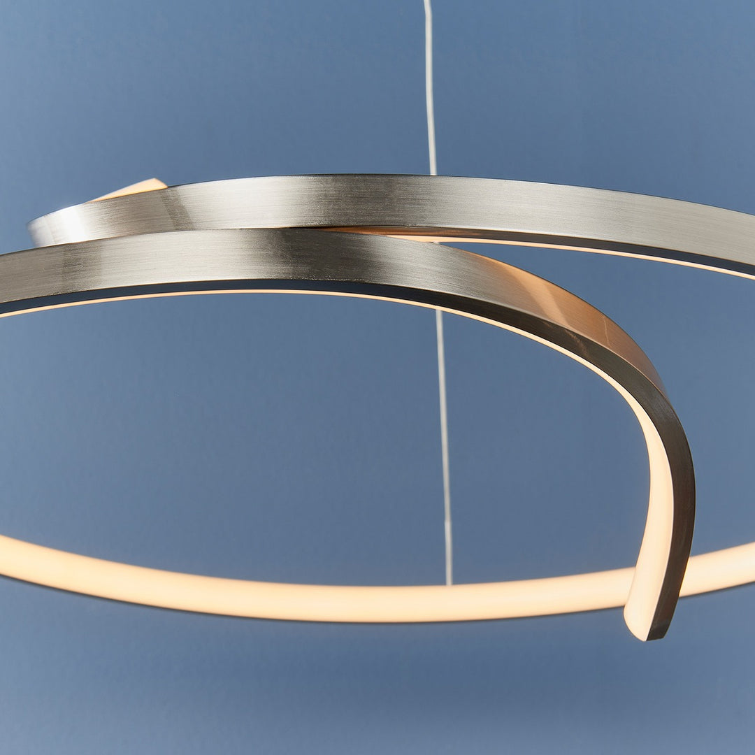 Rafe Hanging Pendant Light - Satin Nickel Endon 4