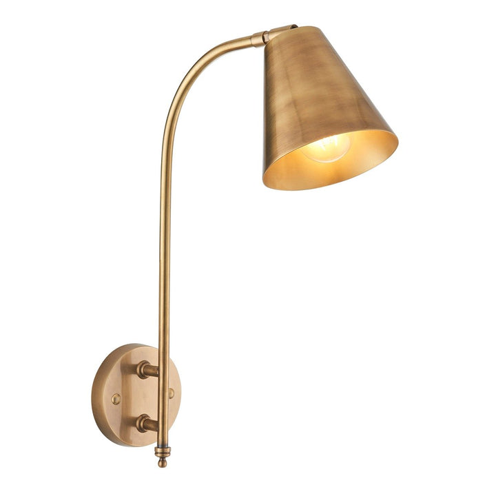 Radha Wall Light - Antique Brass Endon 1