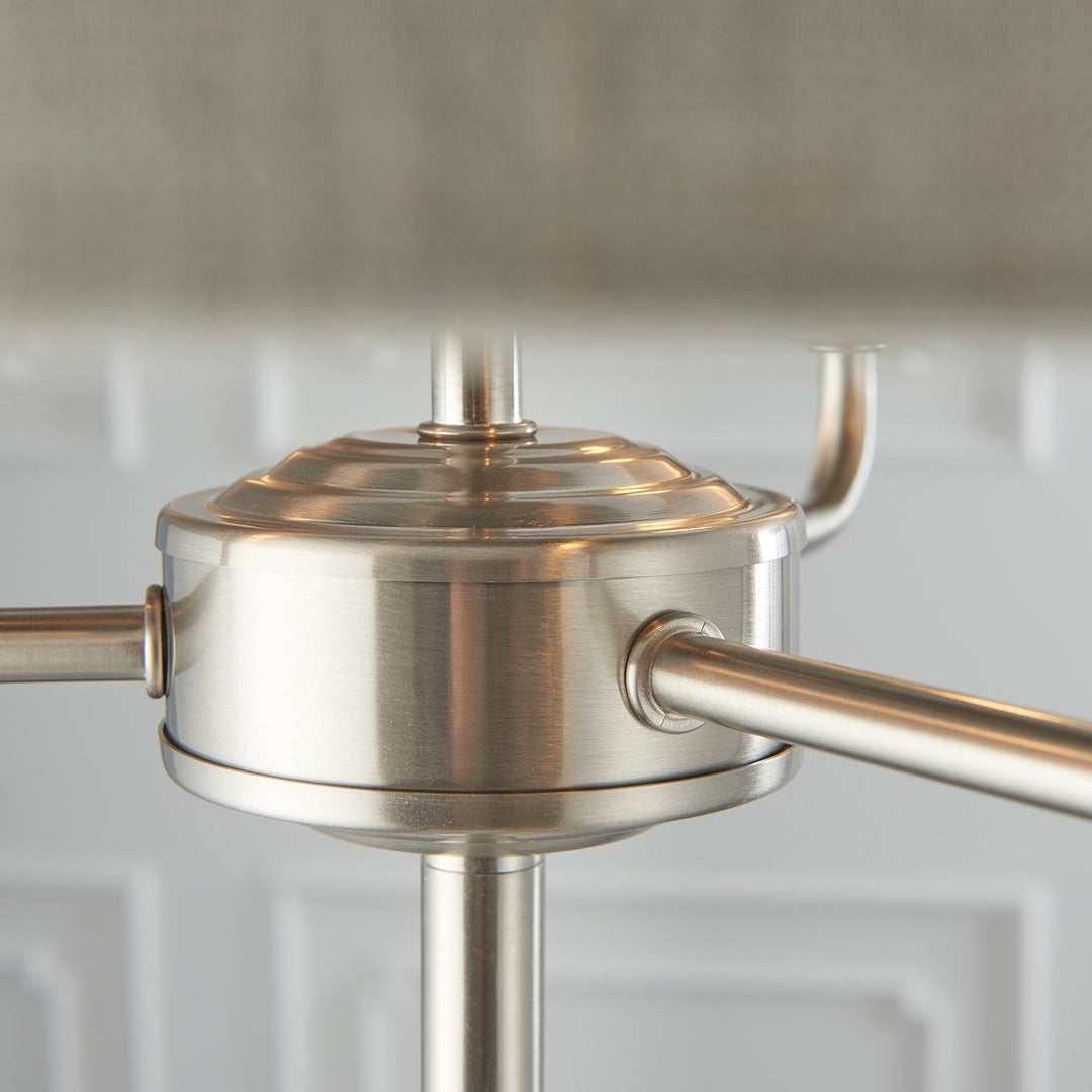 Highclere Floor Lamp - Nickel Endon 5