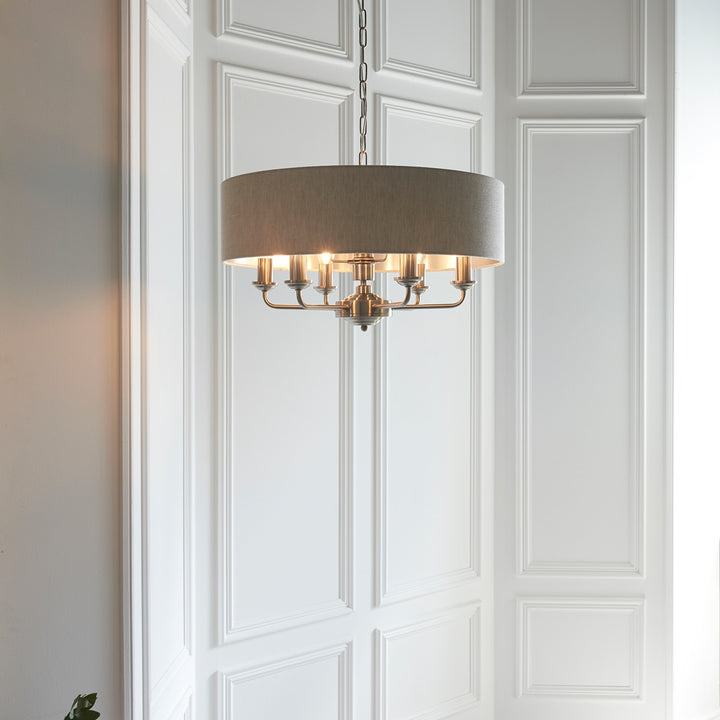 Highclere 6 Pendant Light - Chrome Endon 3