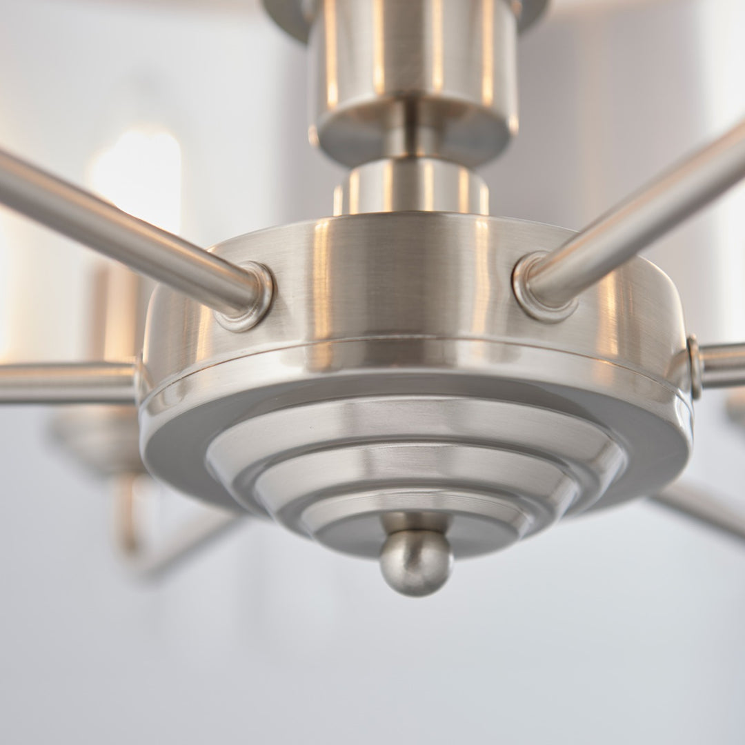 Highclere 6 Pendant Light - Chrome Endon 4