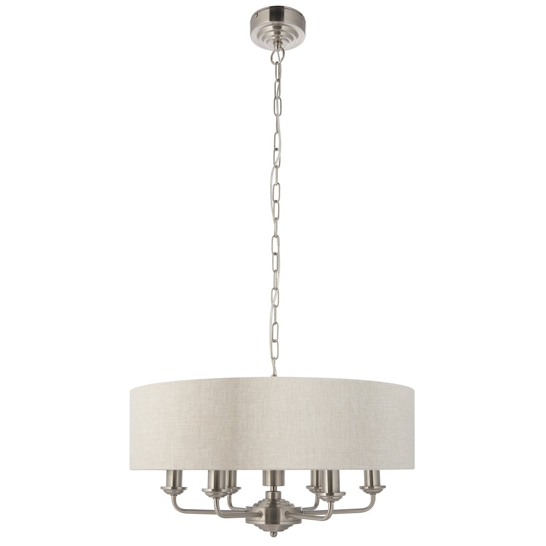 Highclere 6 Pendant Light - Chrome Endon 7