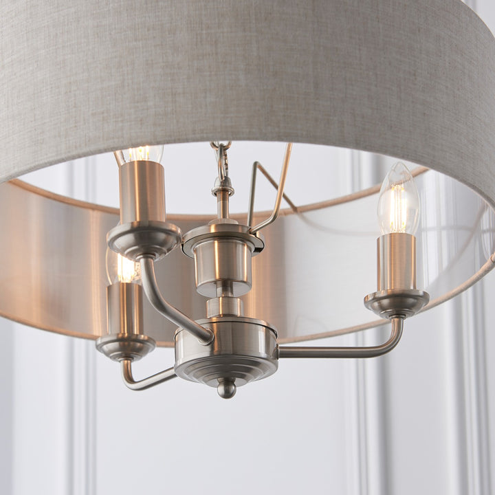 Highclere Pendant Light - Chrome Endon 5
