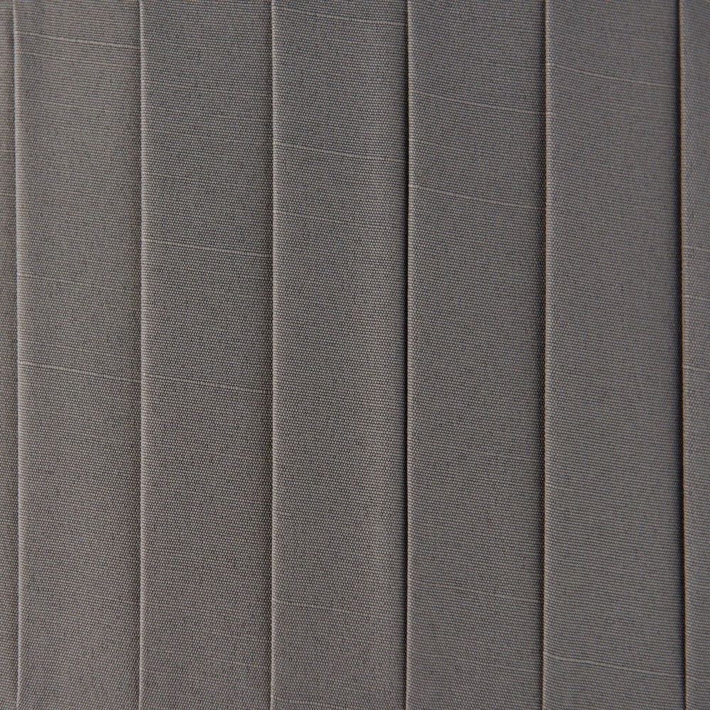 Highclere 6 Pleated Pendant - Nickel Endon 8