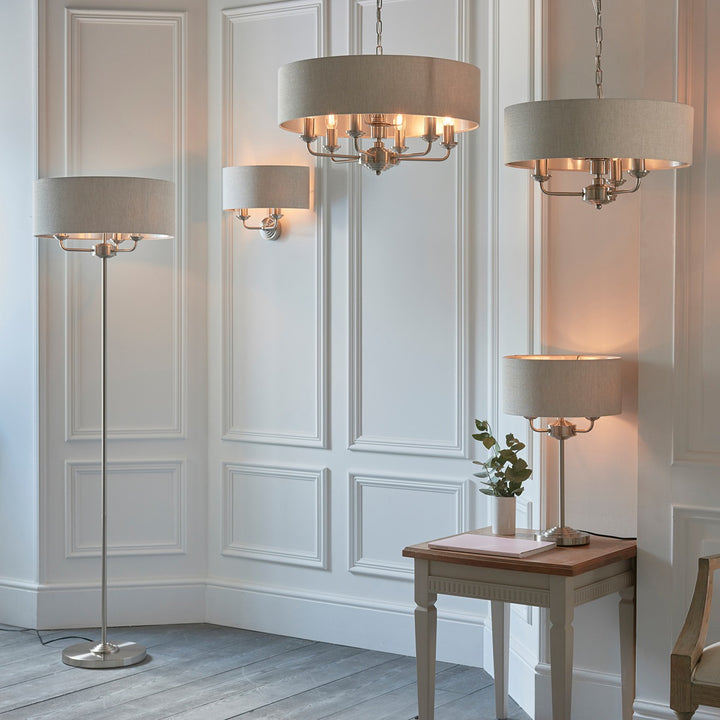 Highclere Wall Light - Chrome Endon 3