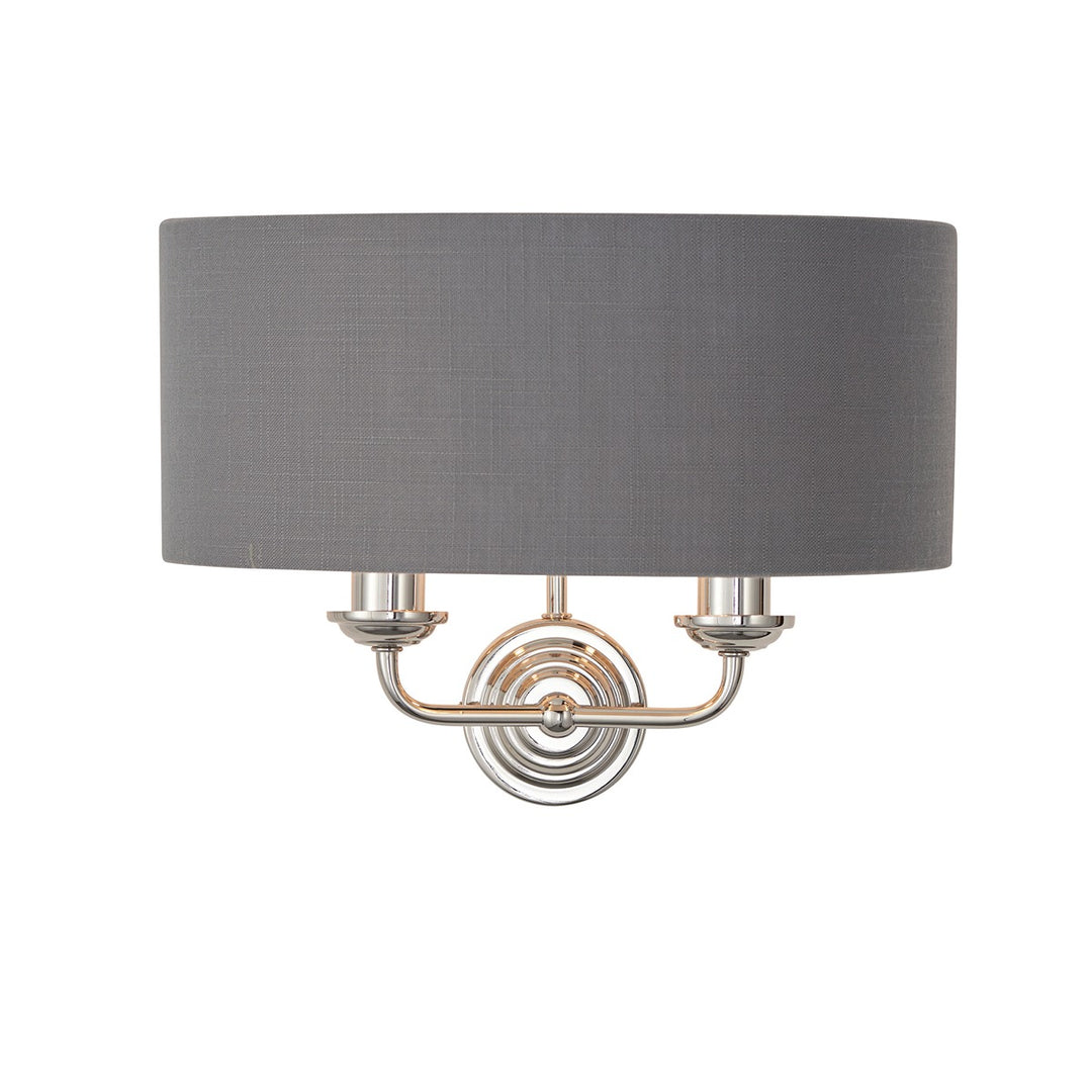 Highclere Wall Light - Nickel Endon 1