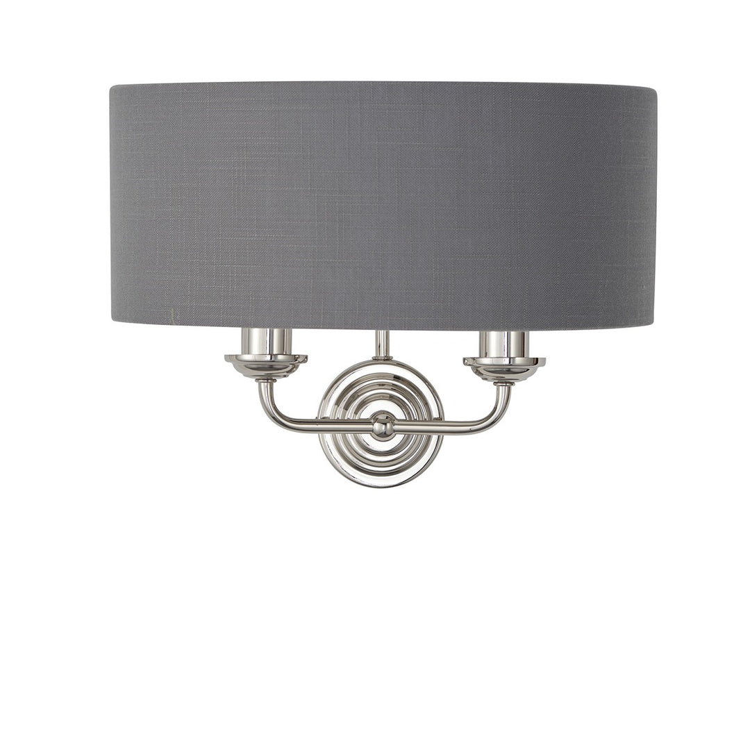 Highclere Wall Light - Nickel Endon 8