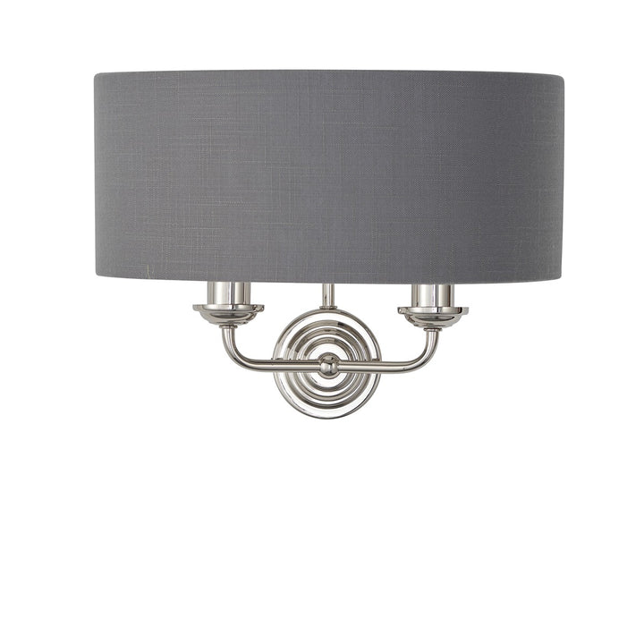 Highclere Wall Light - Nickel Endon 8