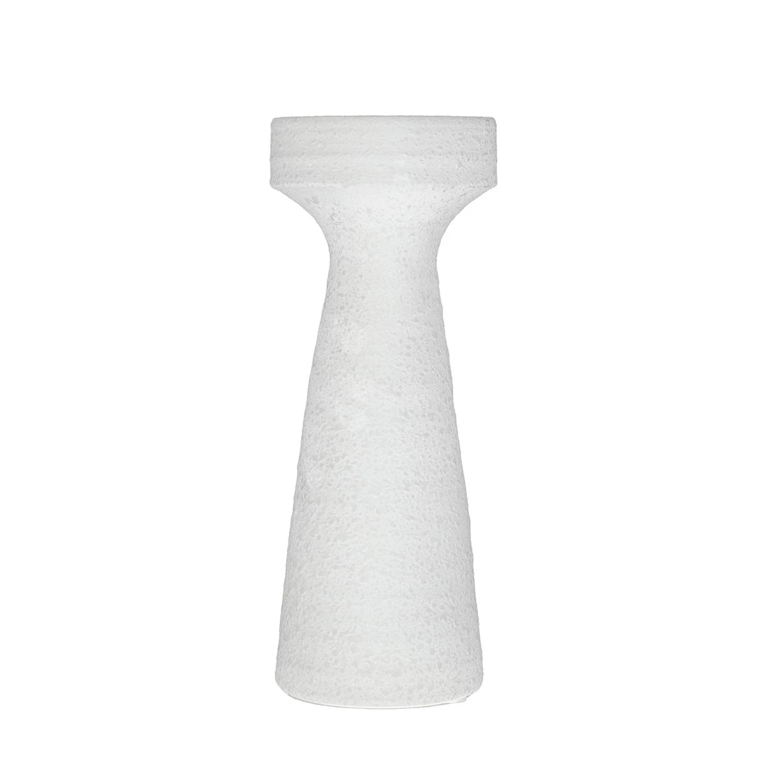 Luna Pillar Holder - White