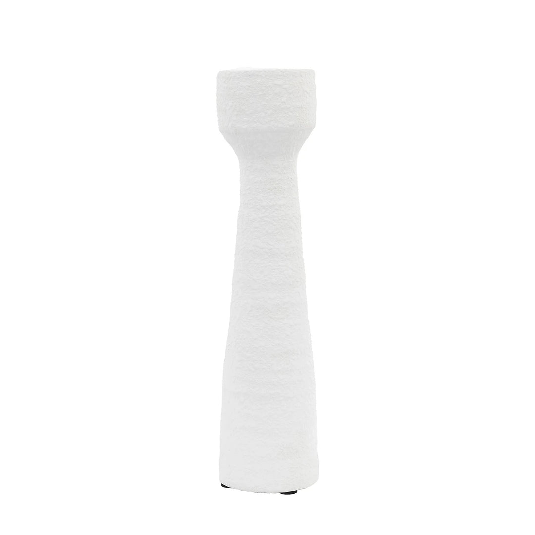 Luna Set of 2 Candlesticks - White