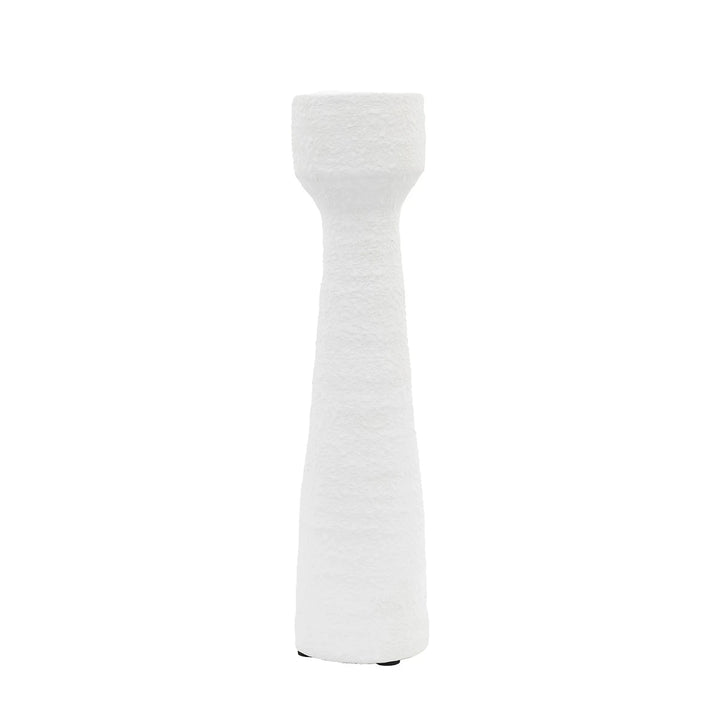 Luna Set of 2 Candlesticks - White