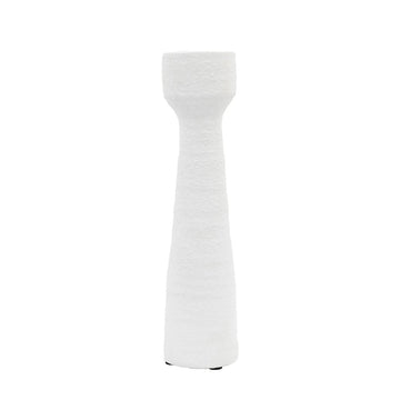 Luna Set of 2 Candlesticks - White