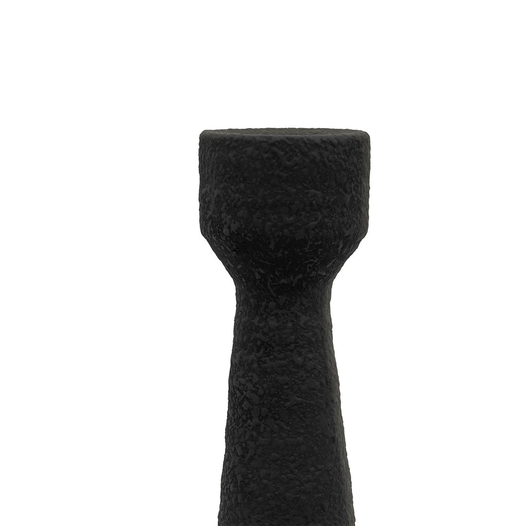 Luna Set of 2 Candlesticks - Black