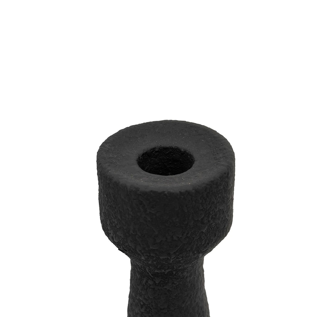 Luna Set of 2 Candlesticks - Black