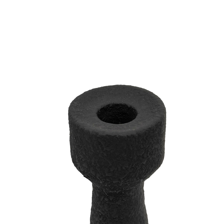 Luna Set of 2 Candlesticks - Black