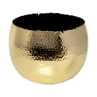 Ivyline Hammered Bowl Gold & Black