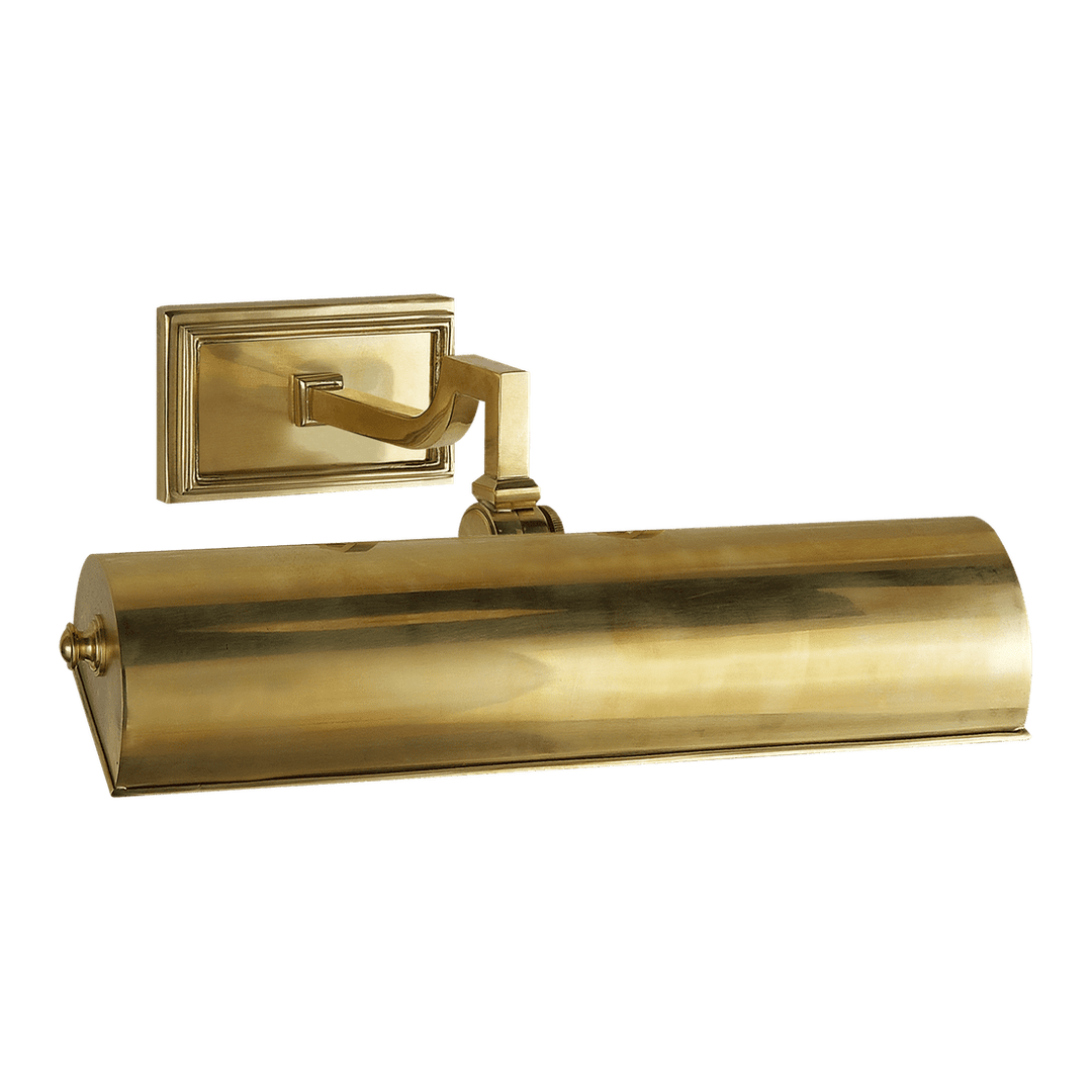 Dean 12" Picture Light - Natural Brass Visual Comfort 1