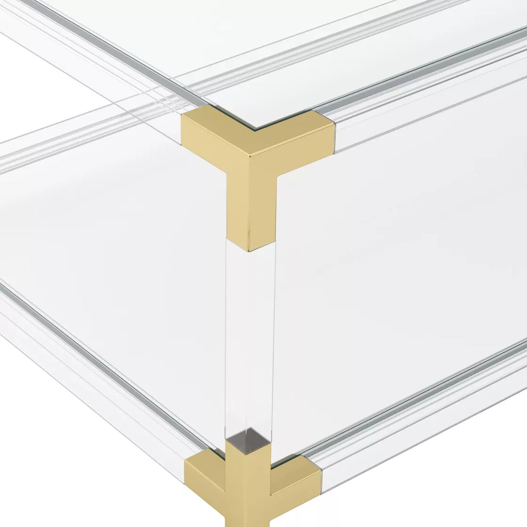 Amari Clear Coffee Table