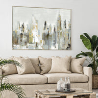 Gallery Interiors 'City Limits' Framed Wall Art - 88 x 122cm