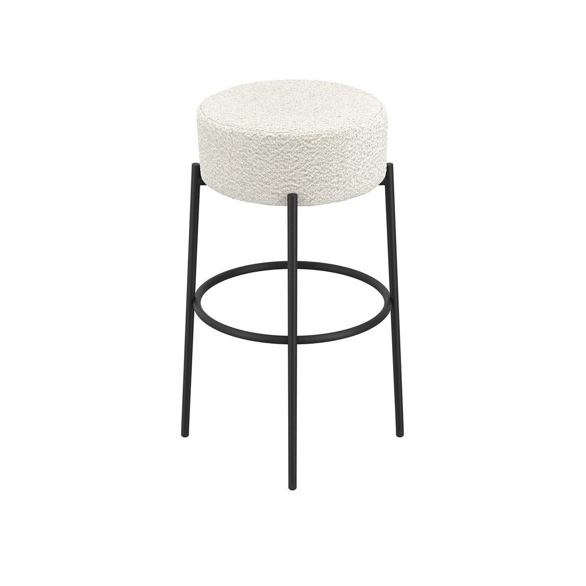 O&Co Miller Counter Stool in Ivory