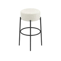 O&Co Miller Counter Stool in Ivory