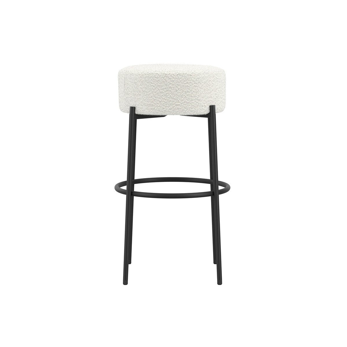 O&Co Miller Counter Stool in Ivory